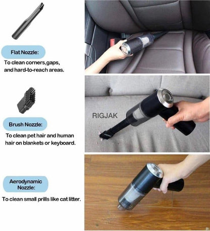 Portable Air Duster Wireless Vacuum Cleaner